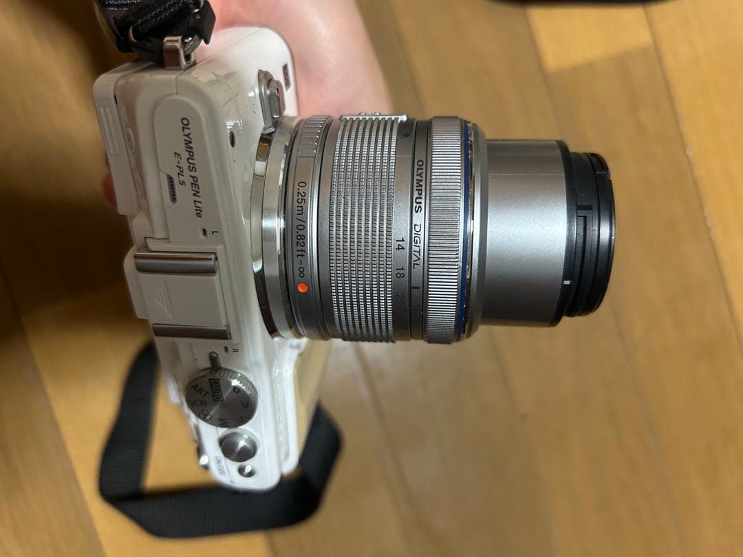 OLYMPUS E-PL5 ホワイト 望遠レンズ付き