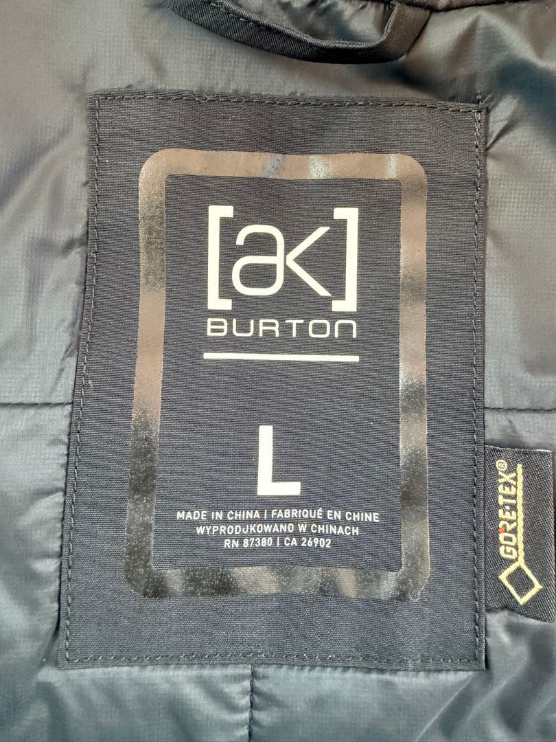 [ak] BURTON GORE-TEX スノーボードジャケット L