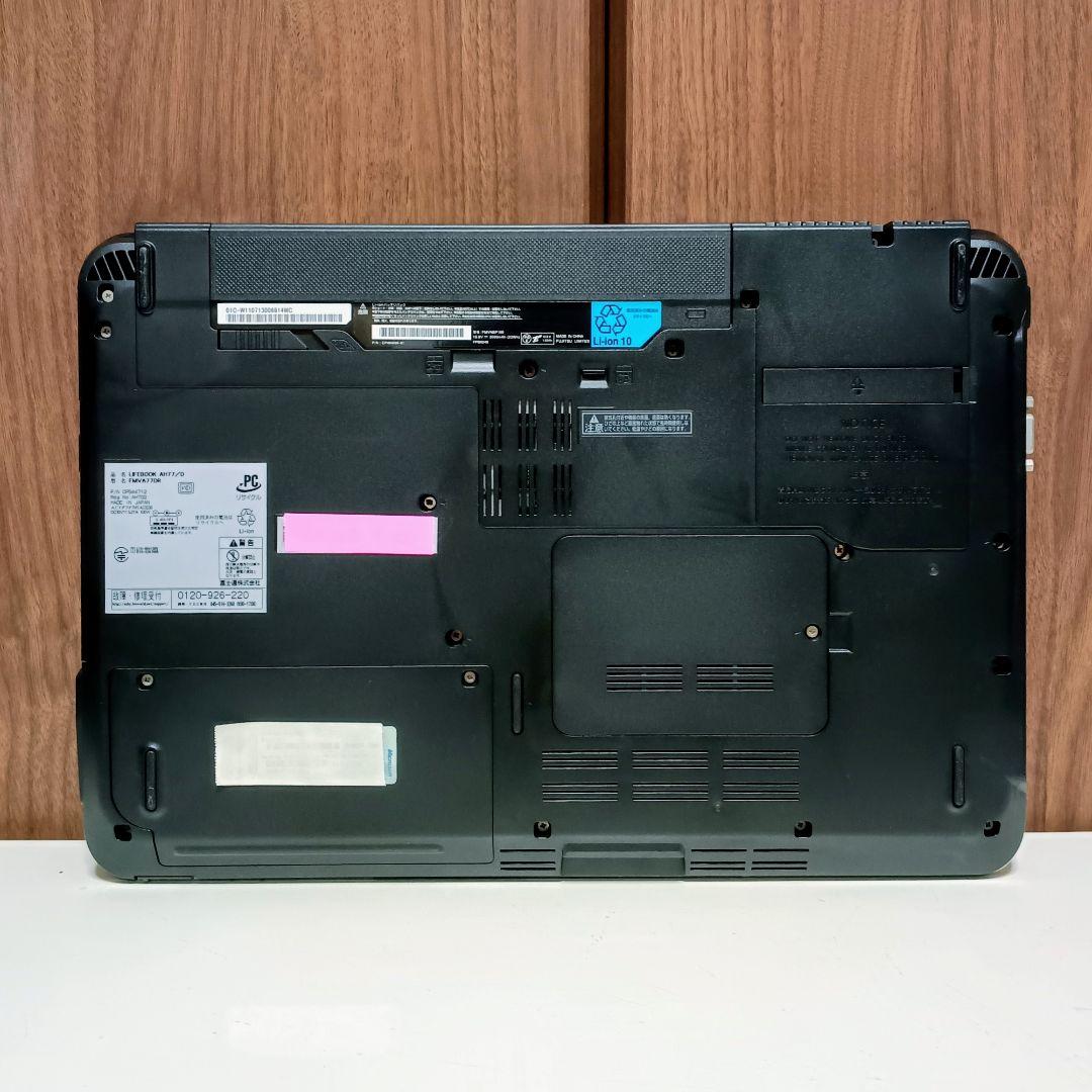 FUJITSU LIFEBOOK Corei7 メモリ16GB SSD512GB