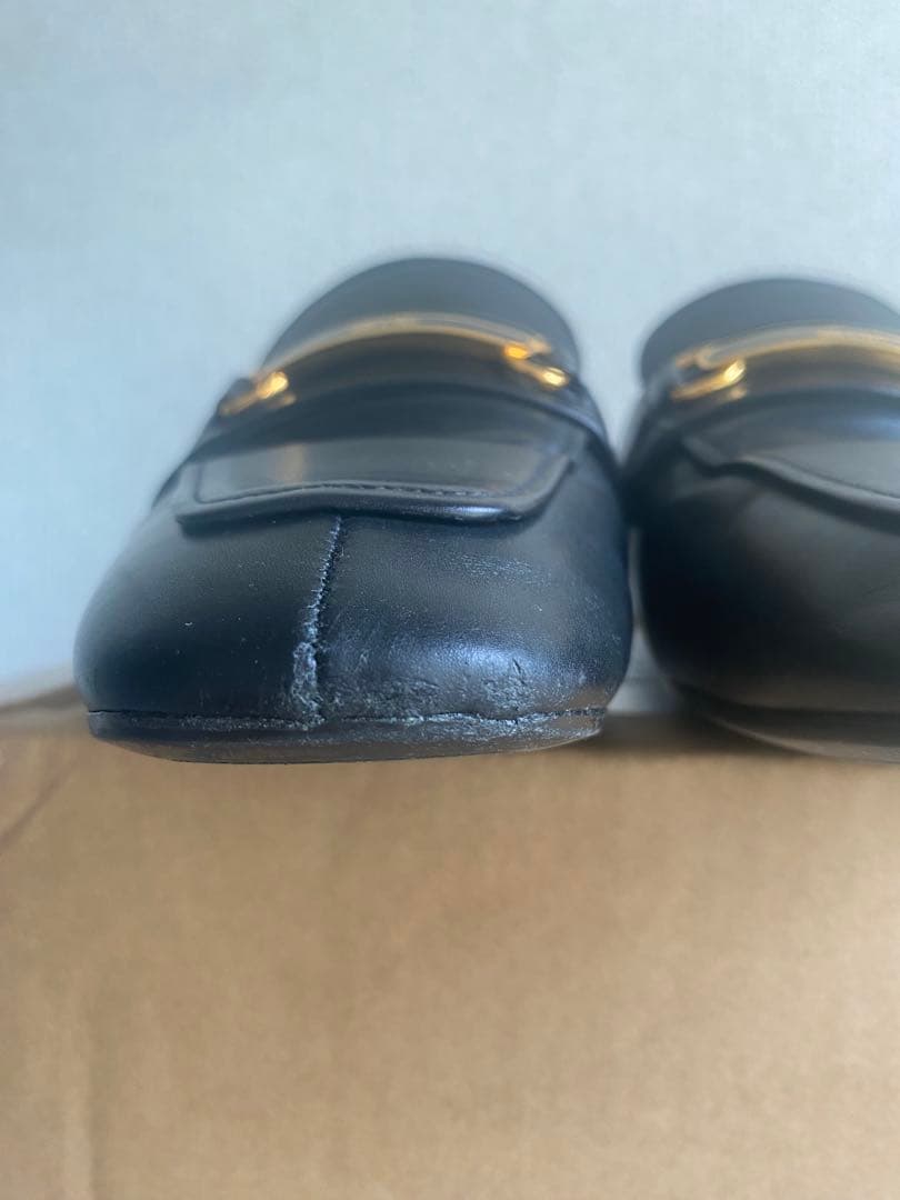 PRADA ブラック ミュール 低ヒール