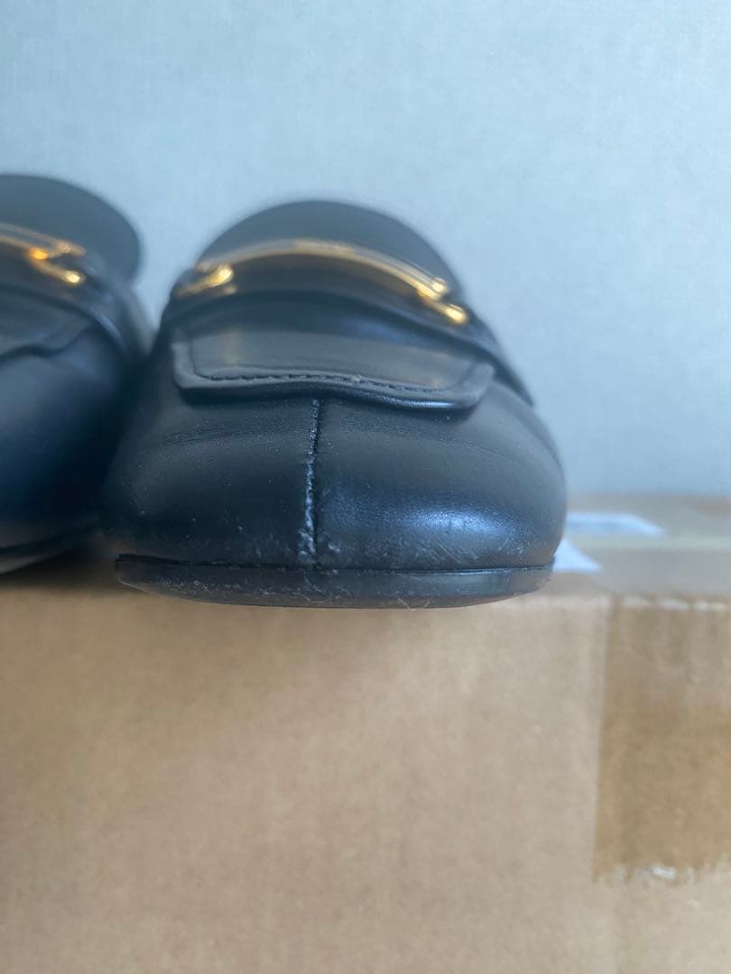 PRADA ブラック ミュール 低ヒール