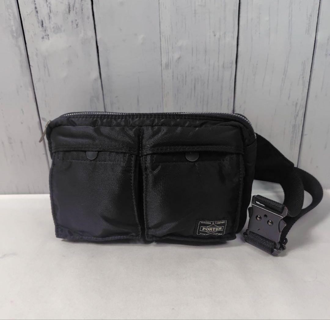 POTER タンカー　コブラバックル　美品　ブラック　ポーター