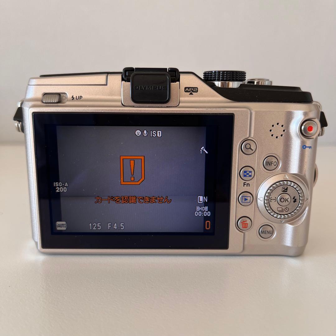 【美品】OLYMPUS PEN E-PL2 シルバー　付属品多数