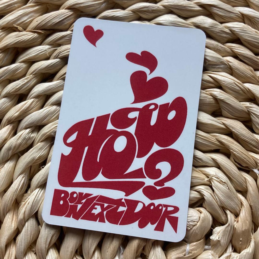 BOYNEXTDOOR HOW weverse ラキドロ イハン トレカ