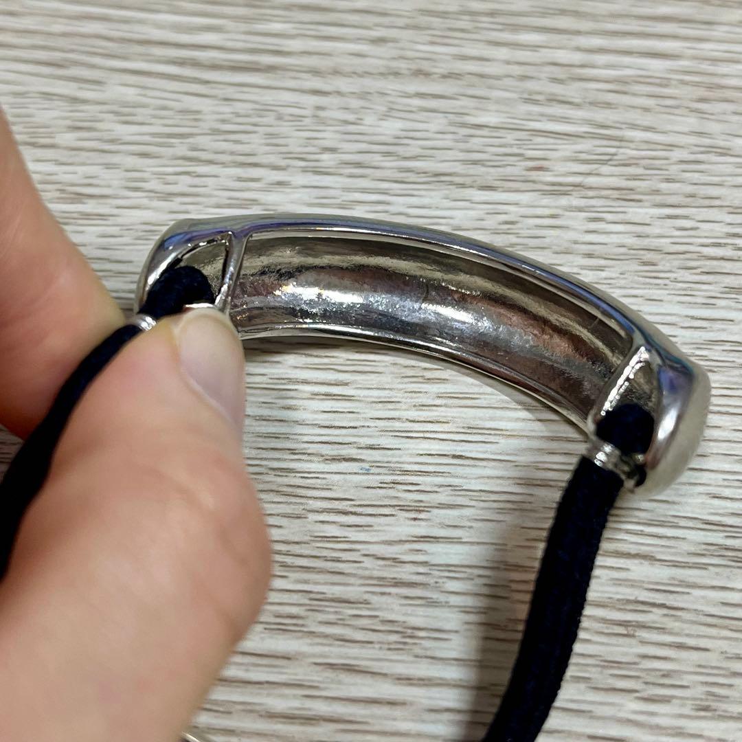 コンプレックスビズ　クラッシーポニー　シルバー×ブラック