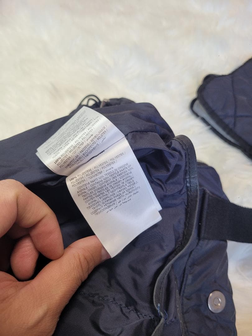 MONCLER ネイビー マザーズバッグ