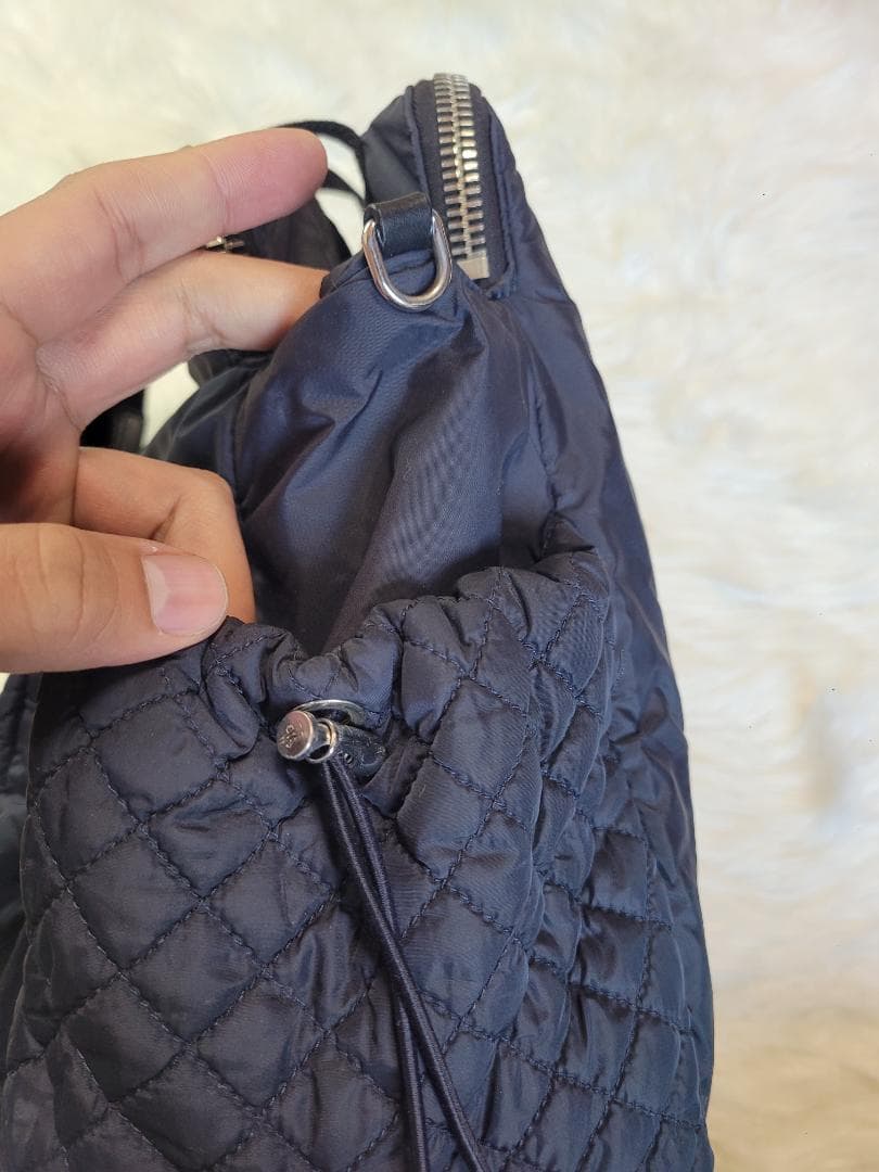 MONCLER ネイビー マザーズバッグ