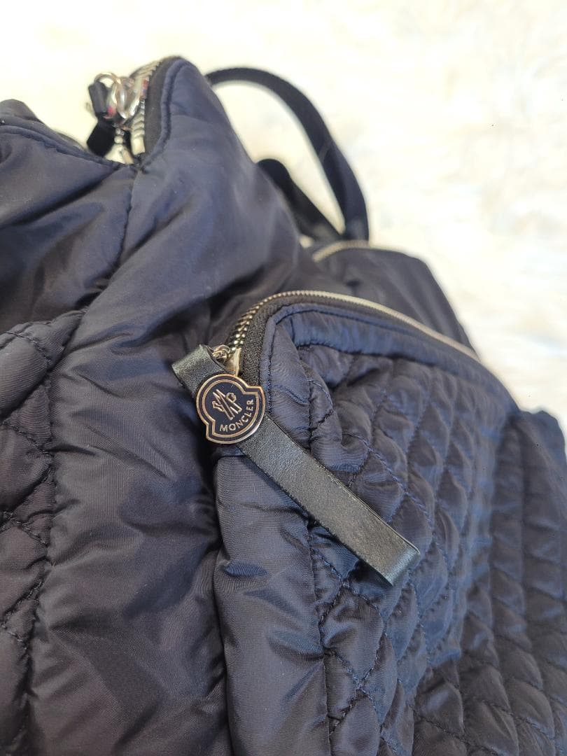 MONCLER ネイビー マザーズバッグ