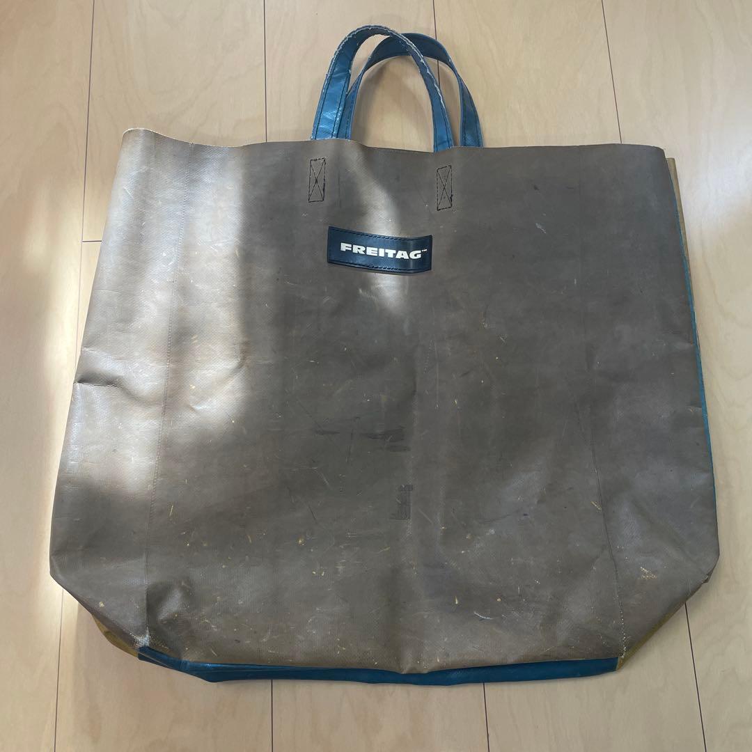 FREITAG トートバッグ ブラウン/ブルー