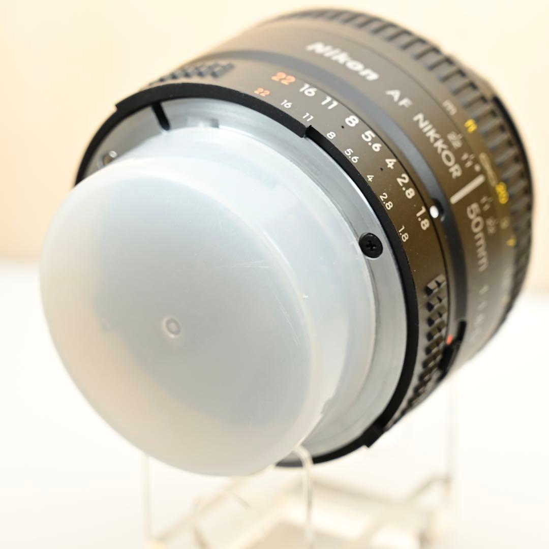 美品　Nikon AF NIKKOR 50mm f/1.8D レンズ