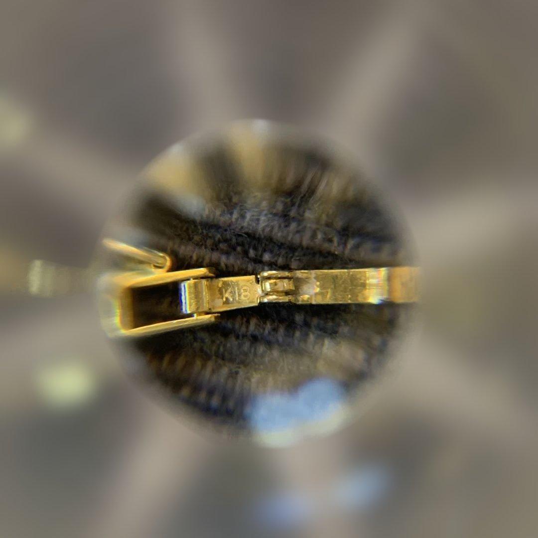 k18 喜平10g 50cm 6面ダブル　刻印、造幣局マークあり　750