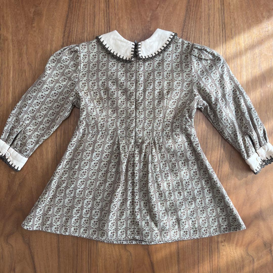 【最終値下】Apolina Grid Floral Jacquard 2-3y