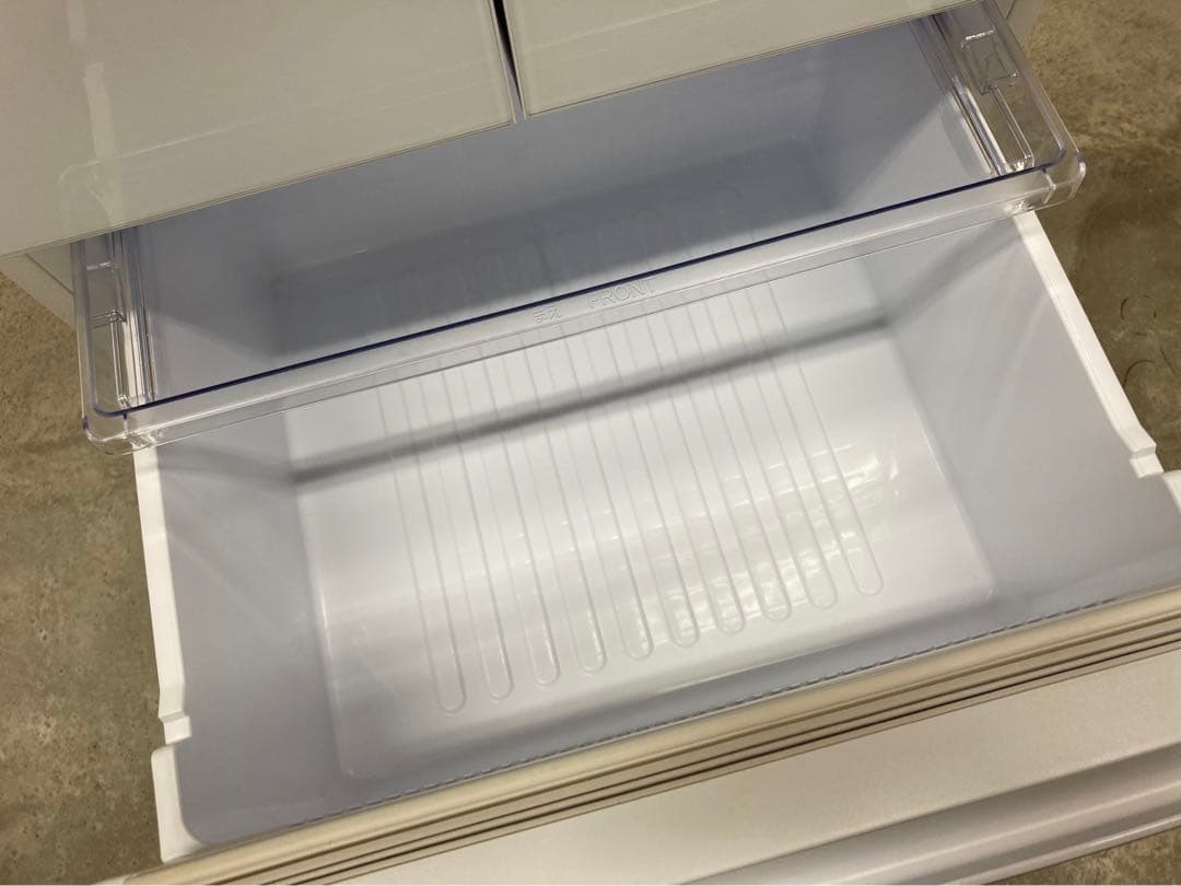 美品 どっちもドア SHARP シャープ 冷蔵庫 SJ-G451H-W 412L