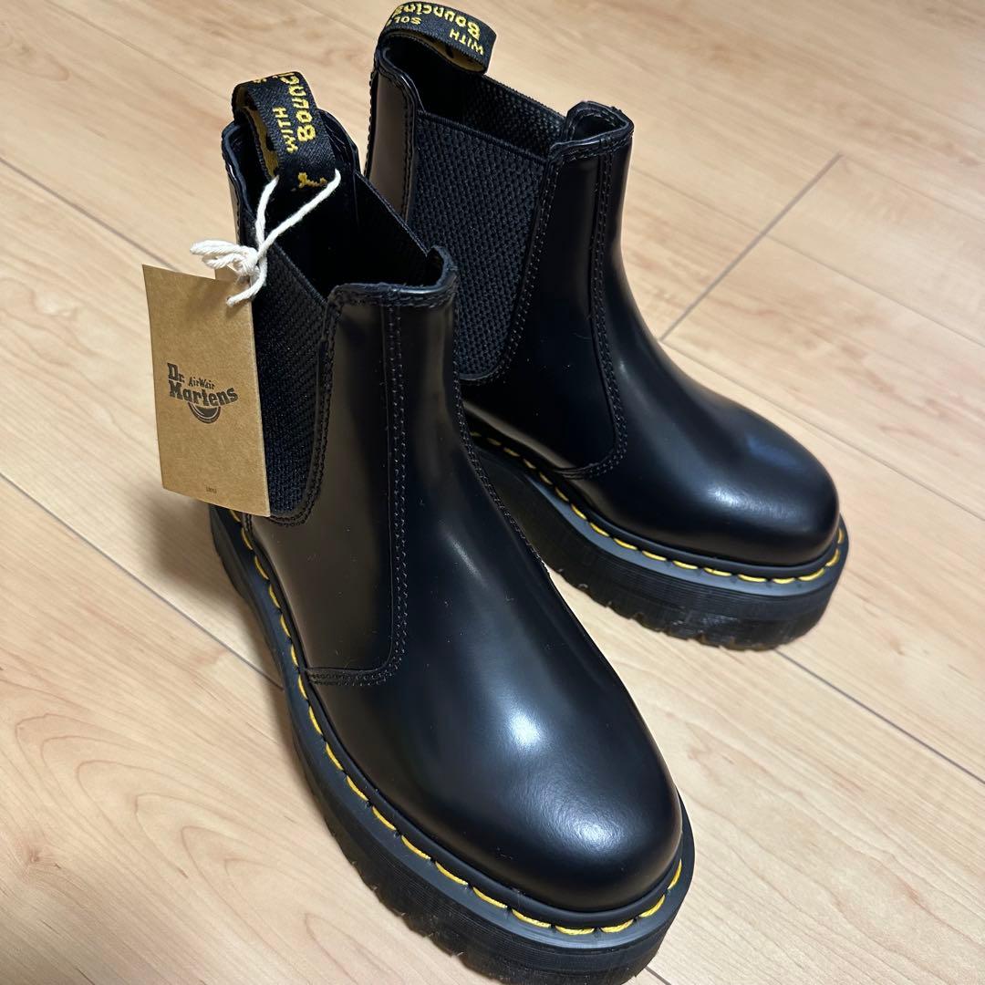 Dr.Martens 2976 QUAD 厚底チェルシーブーツ UK4