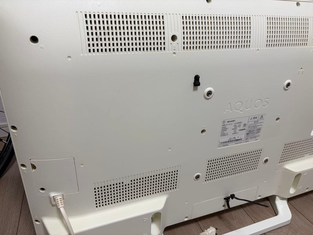 LC-40W35 SHARP 40型　テレビ　リモコン付き　アクオス