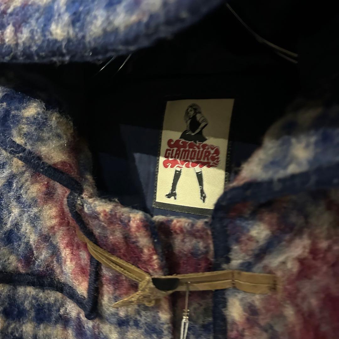 ヒステリックグラマー　old アーカイブ　チェックダッフルコート　激かわ