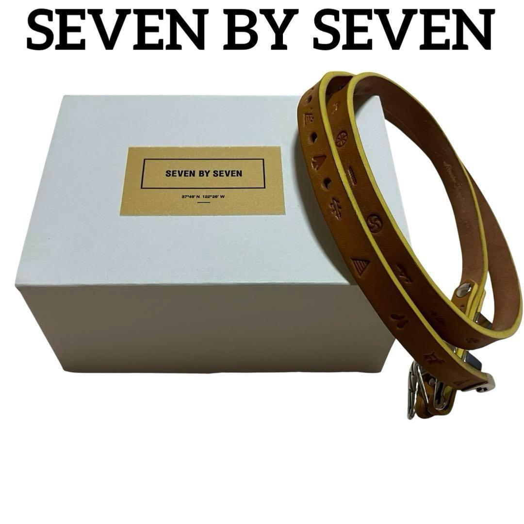 セブンバイセブン NATIVE AMERICAN SYMBOL BELT ベルト