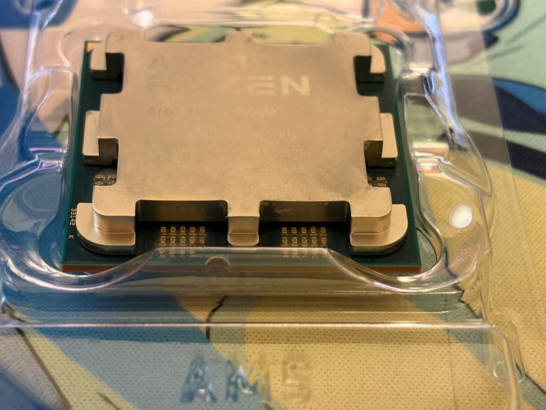 AMD Ryzen 5 7600 CPUクーラー付属