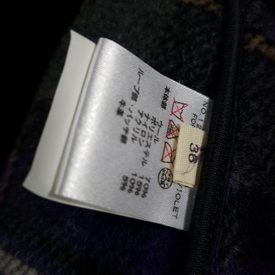 LONDON TRADITION ダッフルコート 36 パープル レディース