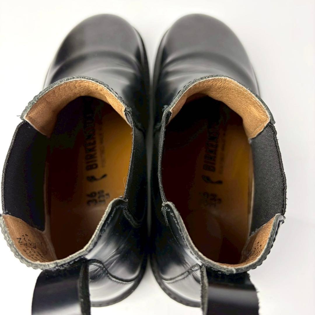 【美品】BIRKENSTOCK STALON Chelsea boots 黒36