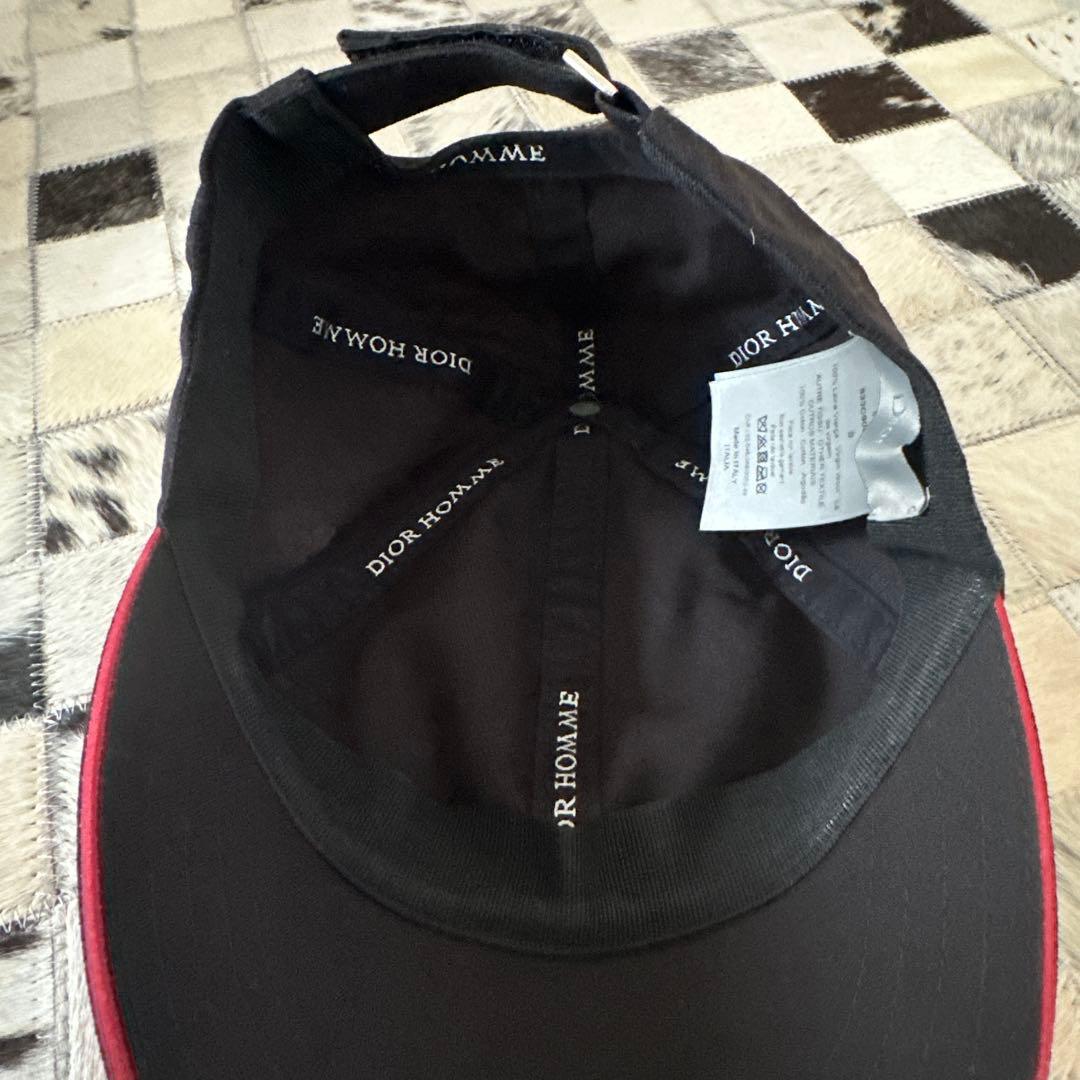 Dior HOMME ディオールオム アトリエロゴキャップ 帽子 S