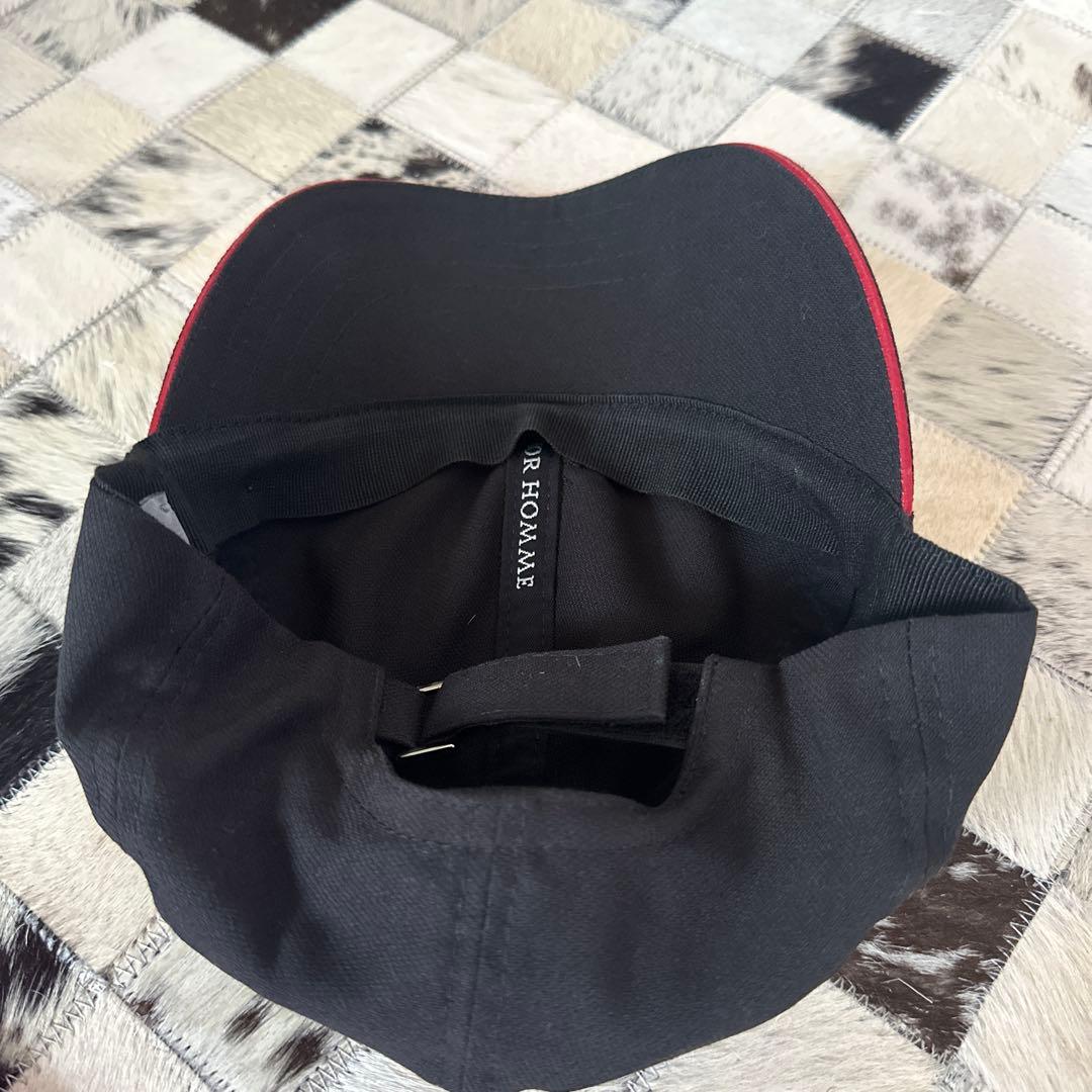 Dior HOMME ディオールオム アトリエロゴキャップ 帽子 S