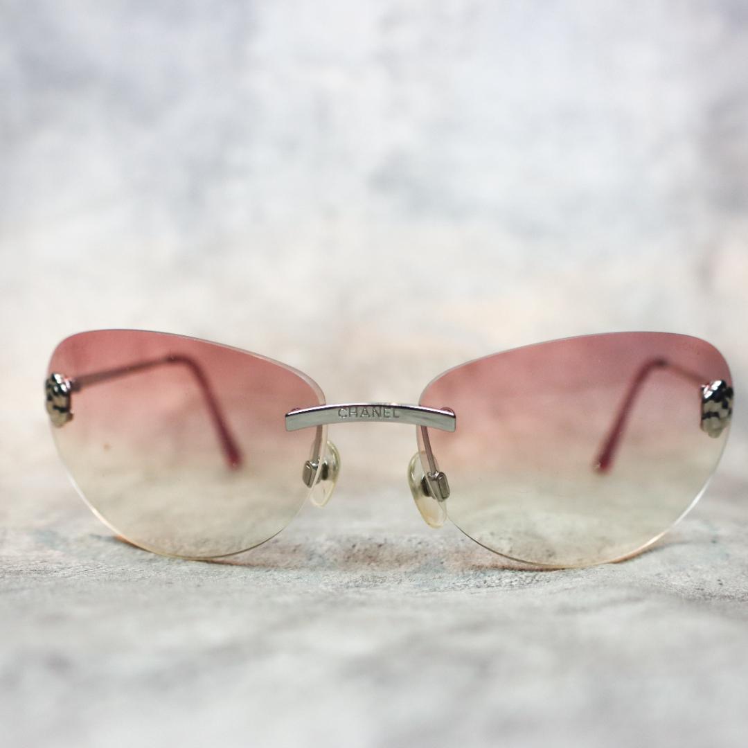 CHANEL リムレス サングラス グラデーションレンズ ユニセックス