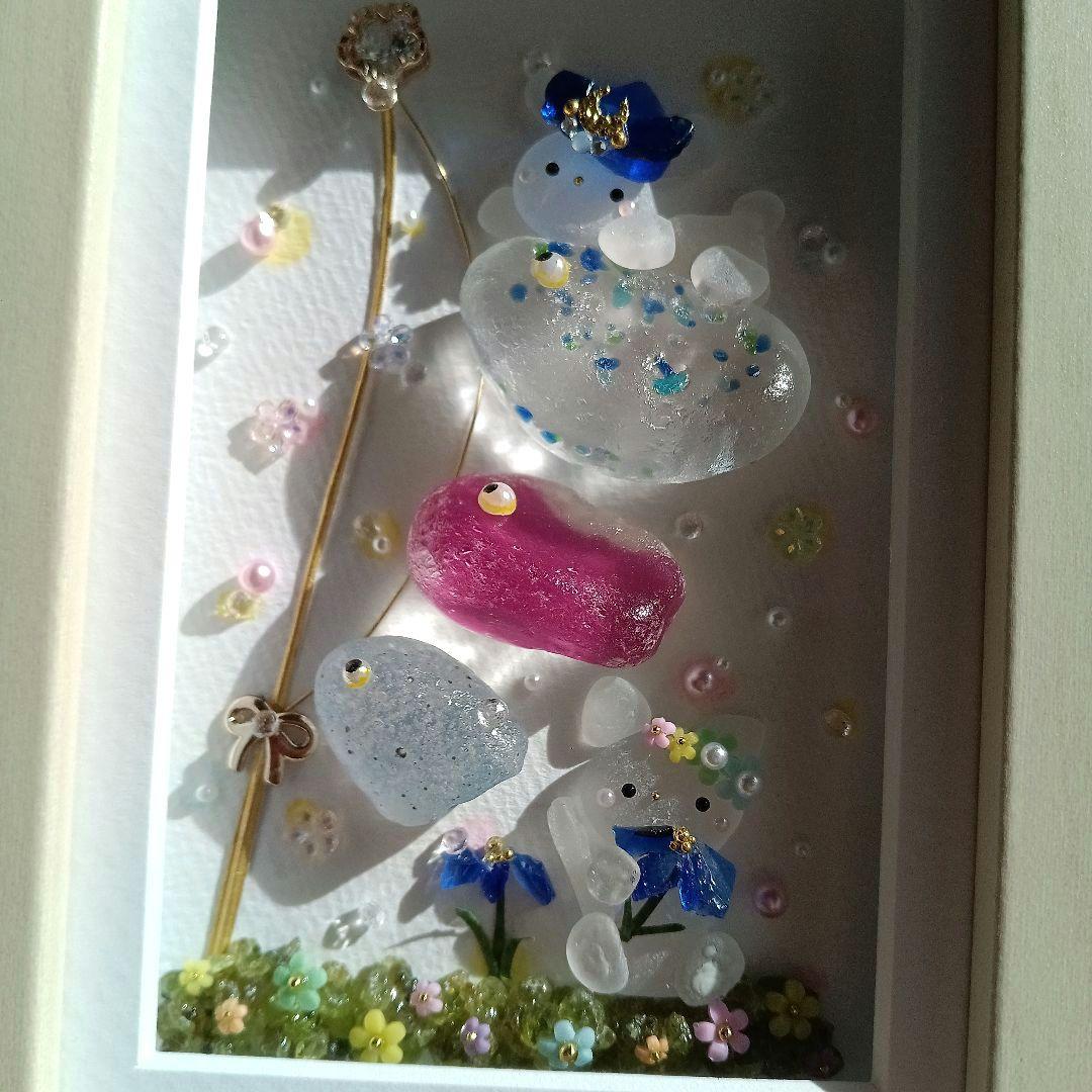 シーグラスアート　♡メルヘン夢みるこいのぼり♡