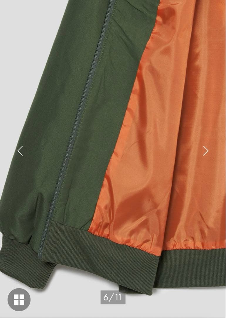 graniph グラニフ　ドラゴンラムチョップドロップショルダーブルゾン　L