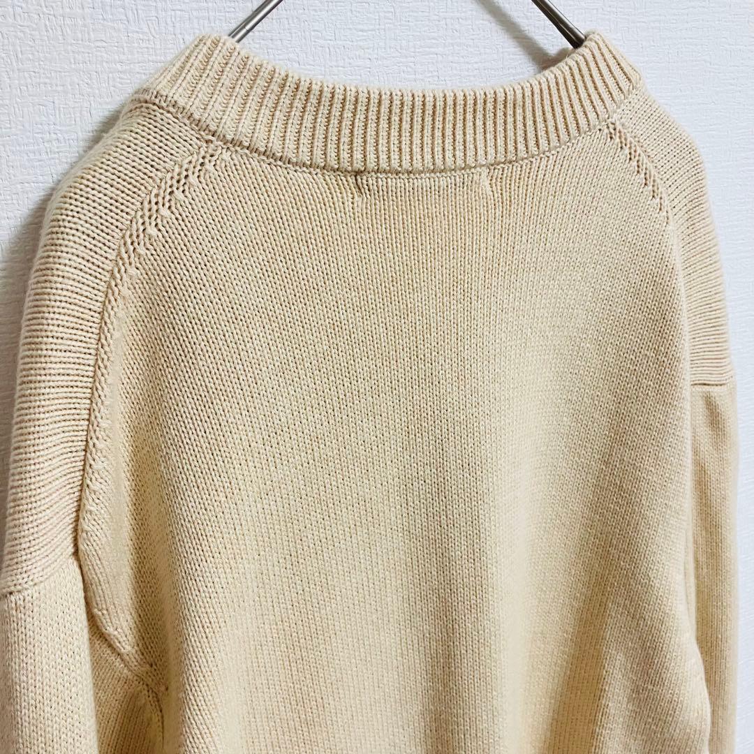 【美品】ETRE TOKYO エトレトウキョウ クルーネックコットンニット M