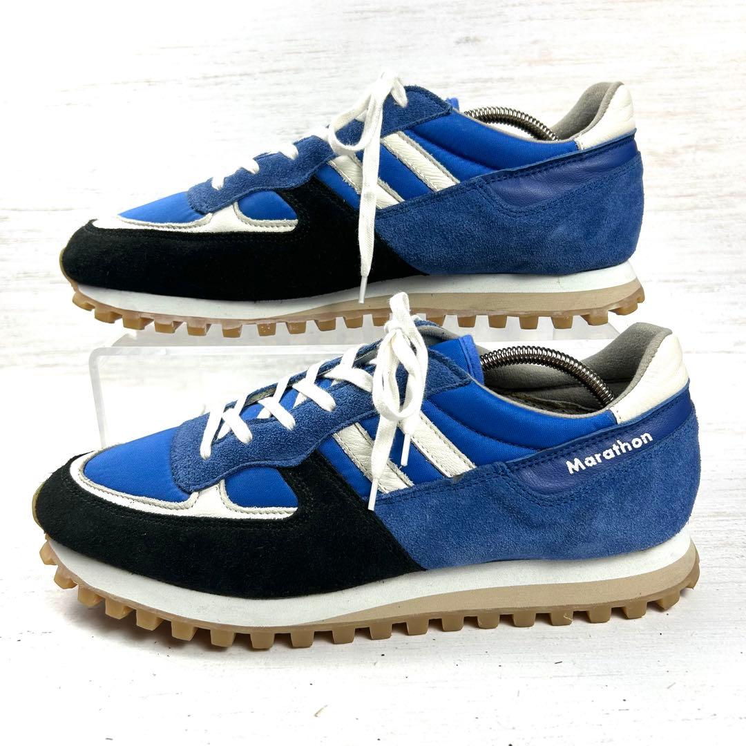 ZDA Marathon 青　黒　白 スニーカー　42 26.0〜26.5