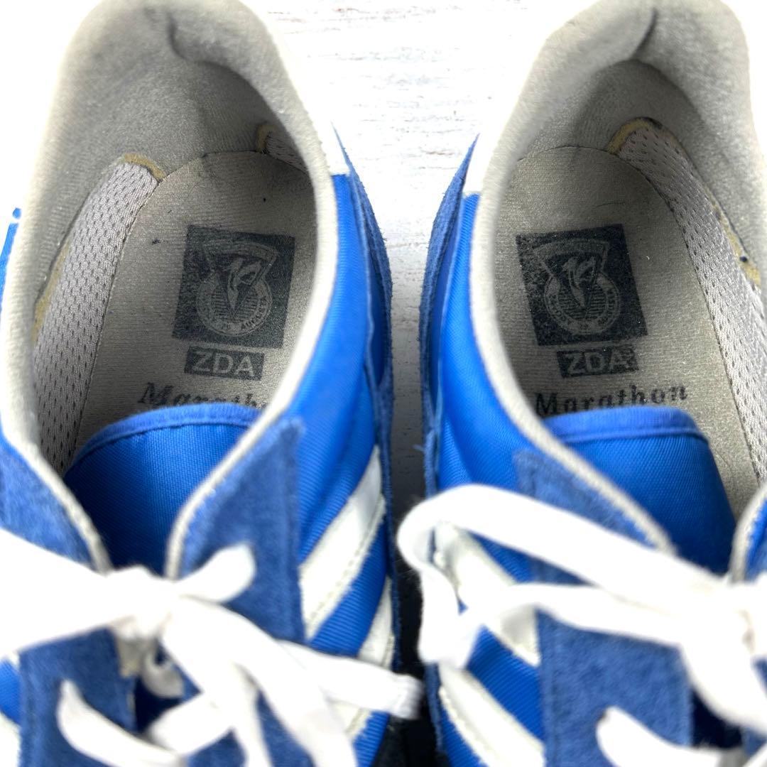 ZDA Marathon 青　黒　白 スニーカー　42 26.0〜26.5