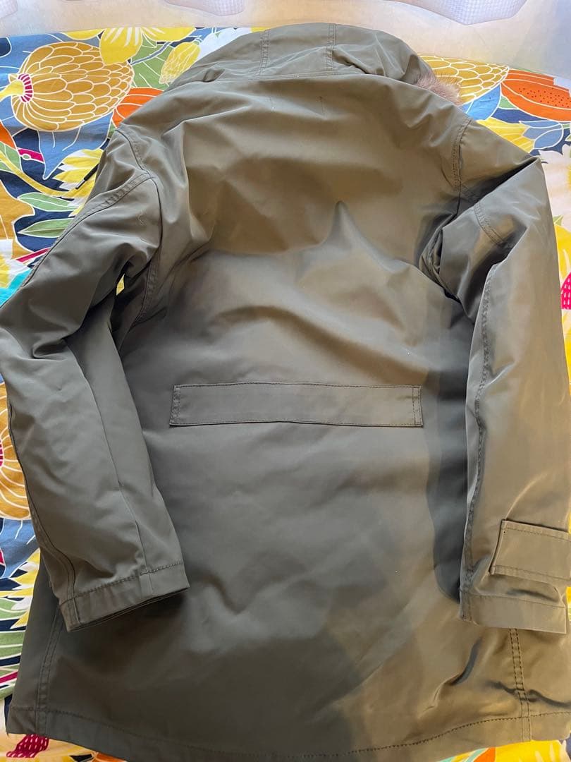 ほぼ未着用COACH 3wayモッズコート　カーキ