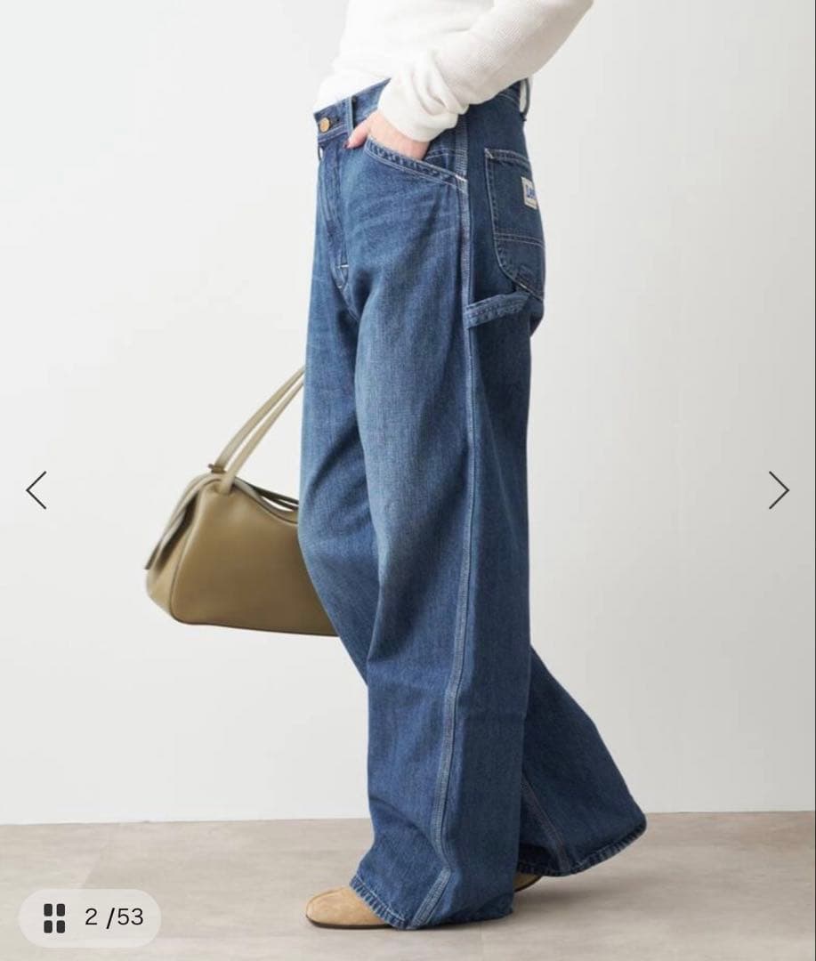 Deuxieme Classe Lee ペインターデニム36