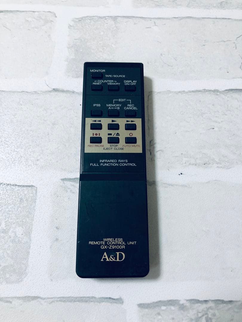 A&D ワイヤレスリモコン GX-Z9100R リモコン (Tv3930)
