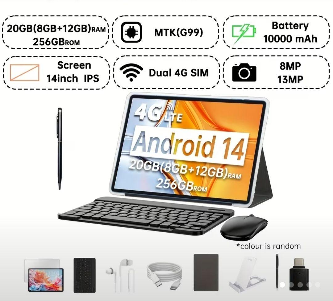 【新品未使用】TECLAST T70 14インチタブレット アクセサリー9点付