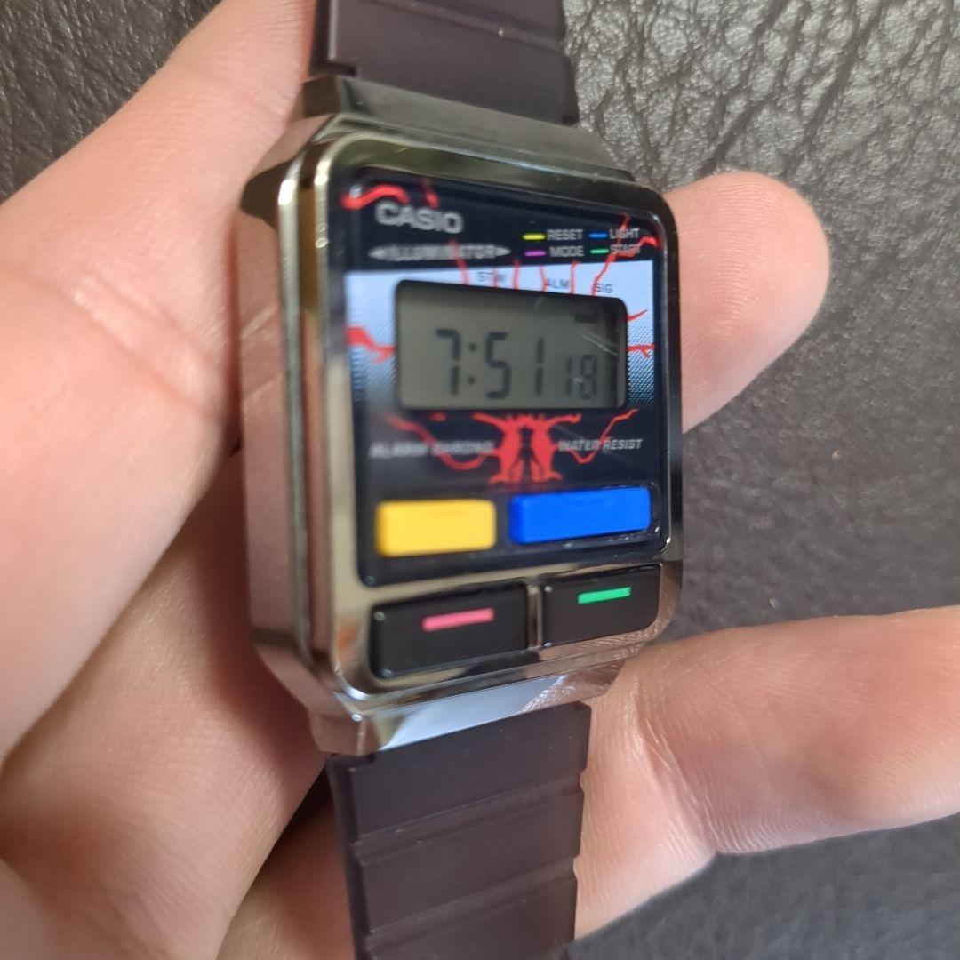 CASIO ILLUMINATOR ストレンジャーシングスコラボ