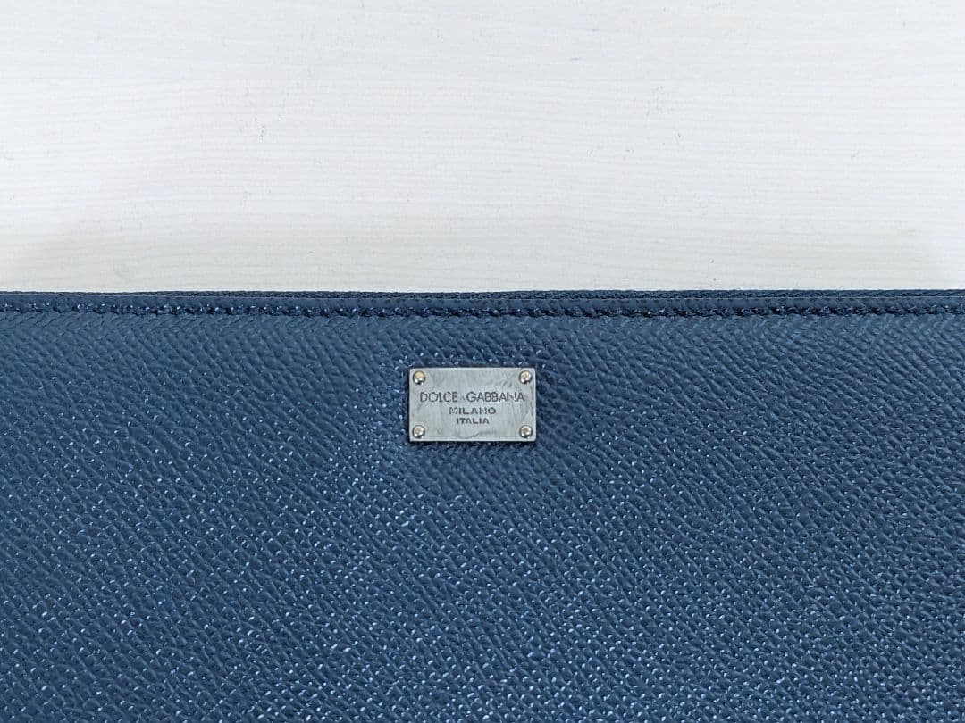 DOLCE&GABBANA ネイビー 長財布