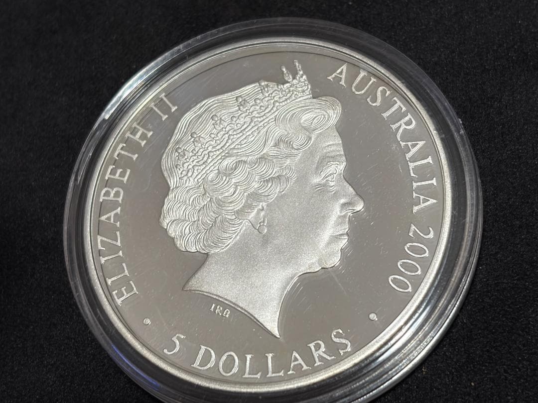 １オンス純銀貨 オーストラリア 2000年 シドニーオリンピック 5ドル銀貨