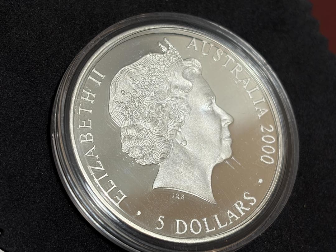 １オンス純銀貨 オーストラリア 2000年 シドニーオリンピック 5ドル銀貨
