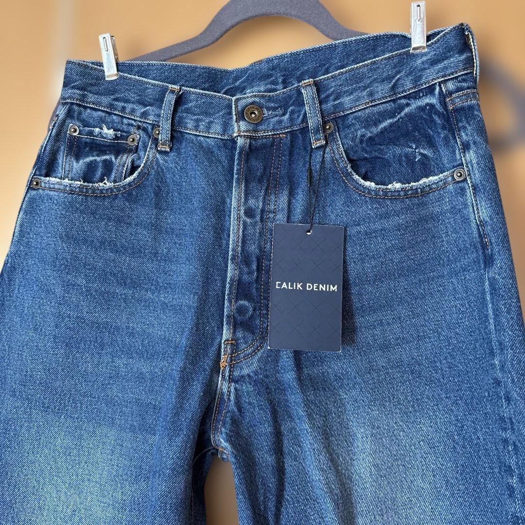 【ラソエヌサーティスリー 】新品Calik Denim デニムパンツ　L