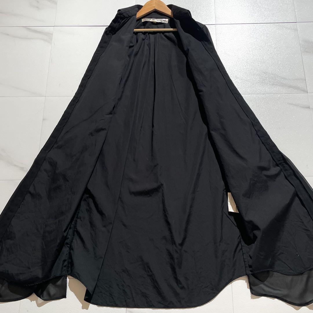 トップス COMME des GARCONS long dress 2020AW BLK