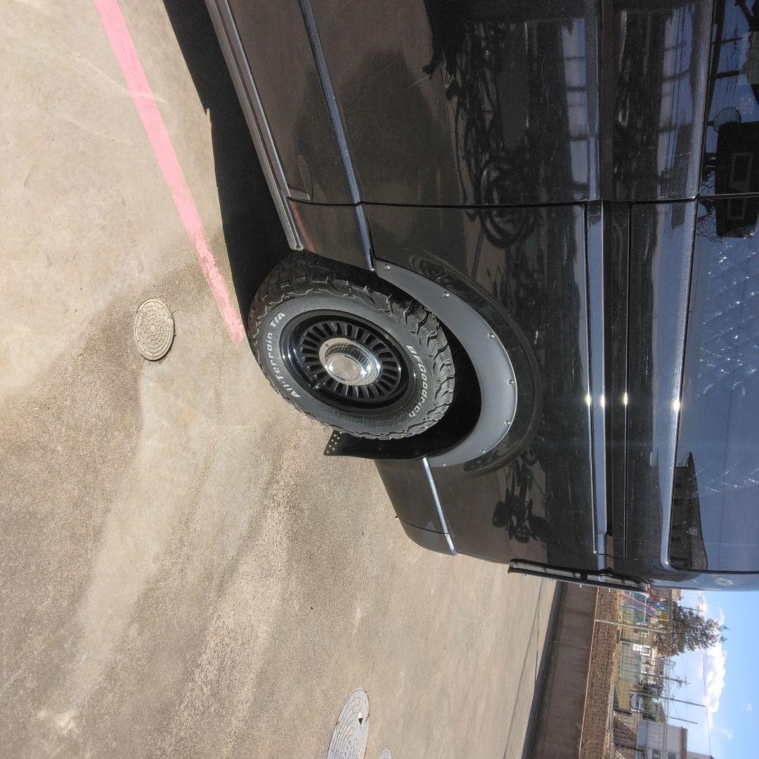 値下げ　ハイエース、ディーン 16インチ 6穴 ホイール 4本 マットブラック