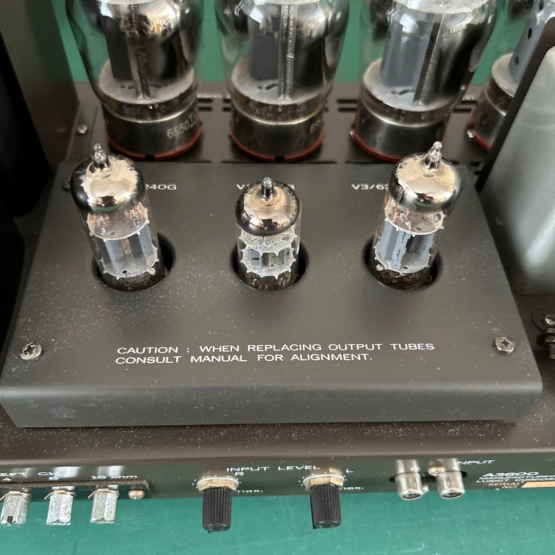 LUXKIT真空管A-3600 TUNG-SOL 6550 LUX 8045G