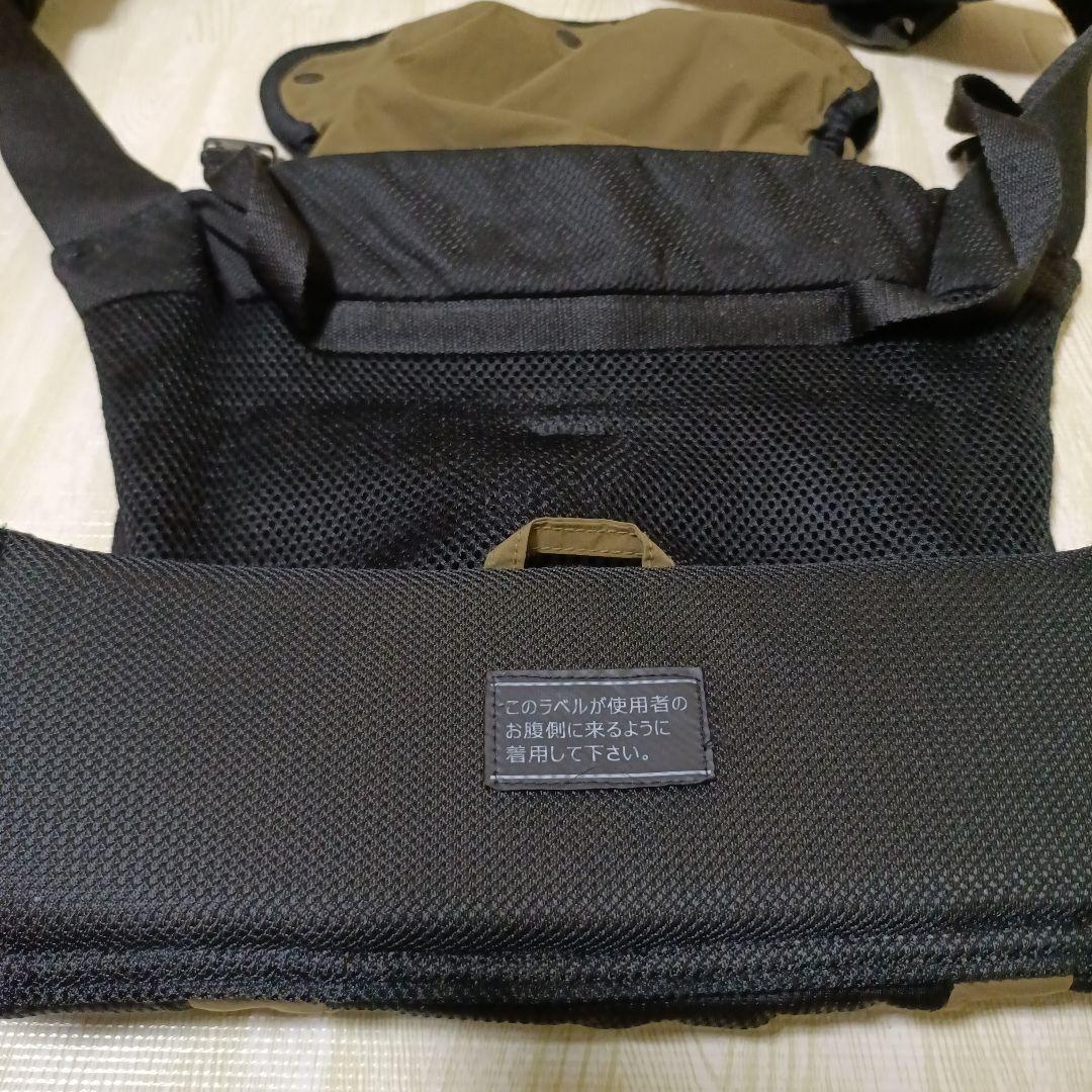 LOGOS抱っこ紐　ロゴス腰抱き　軽量　マルチケープ付き（授乳）