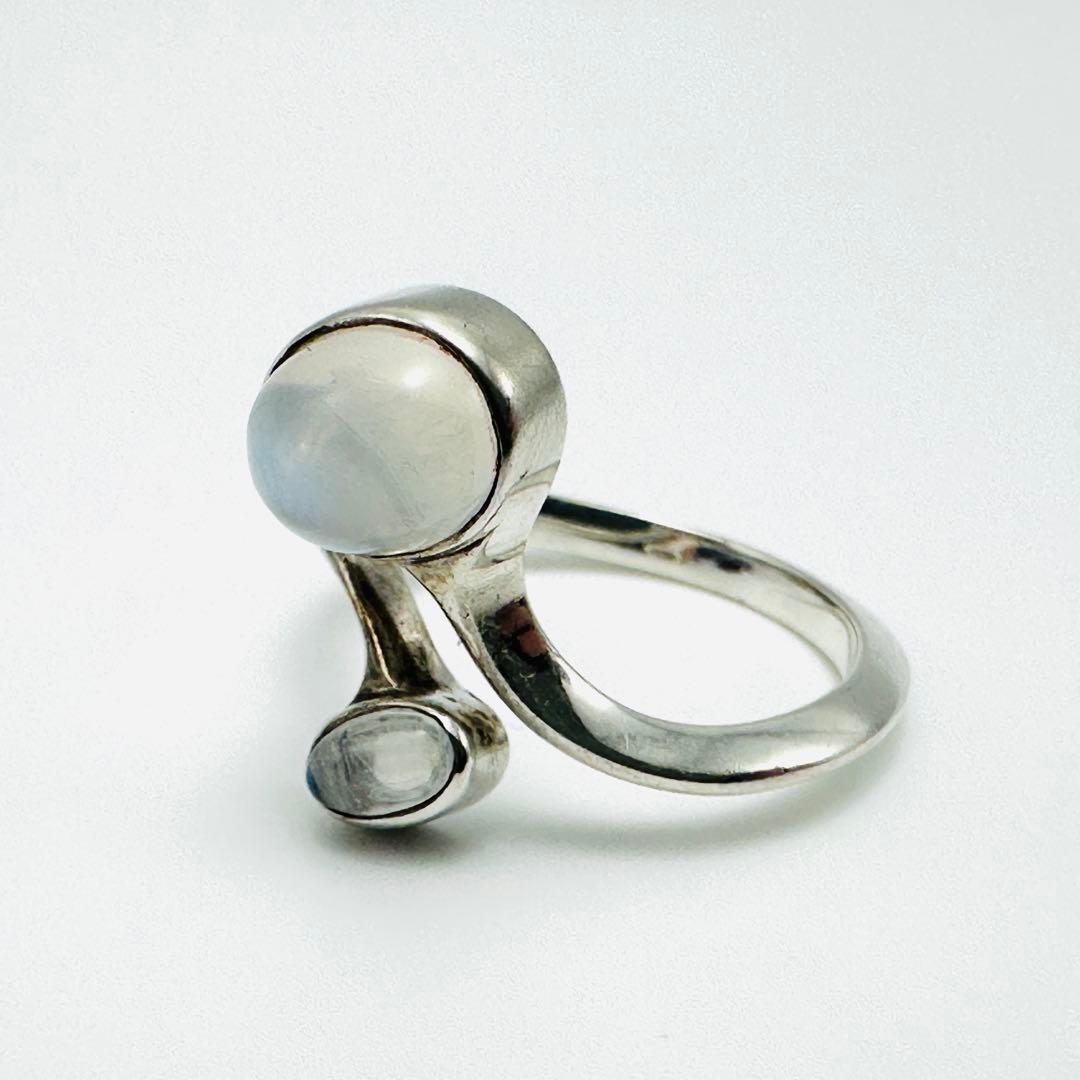 希少　  159 リング　ムーンストーン　13号　925S