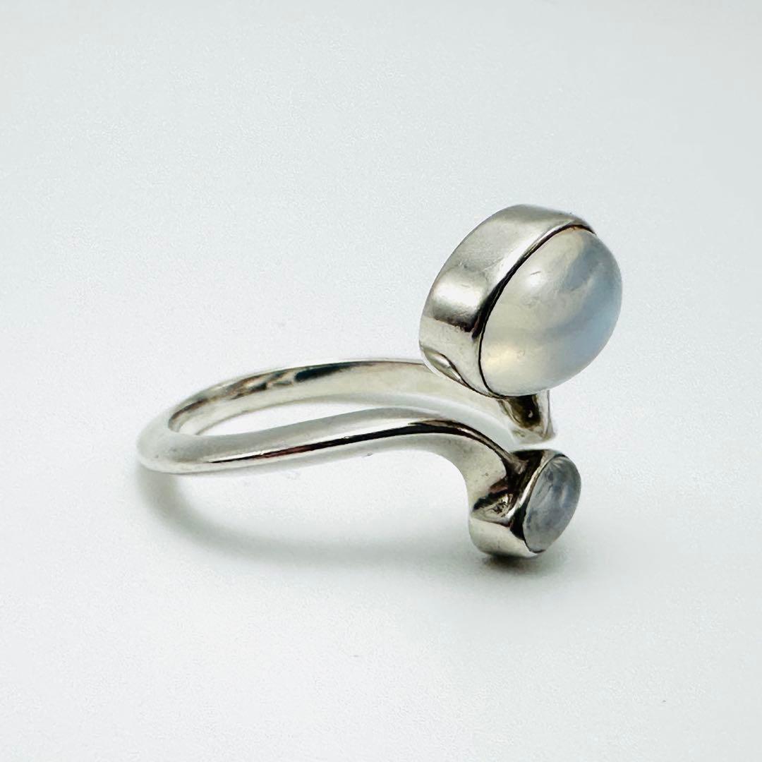 希少　  159 リング　ムーンストーン　13号　925S