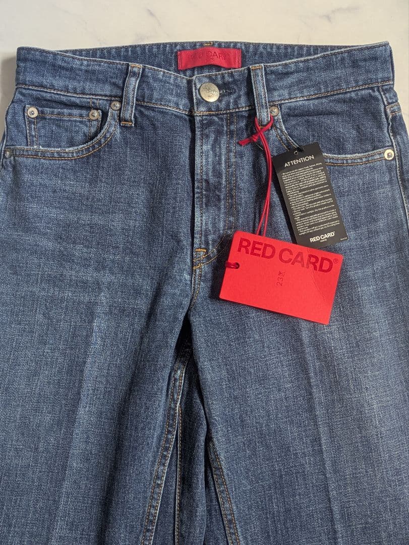 タグつき RED CARD TOKYO 23区 デニム ワイド パンツ