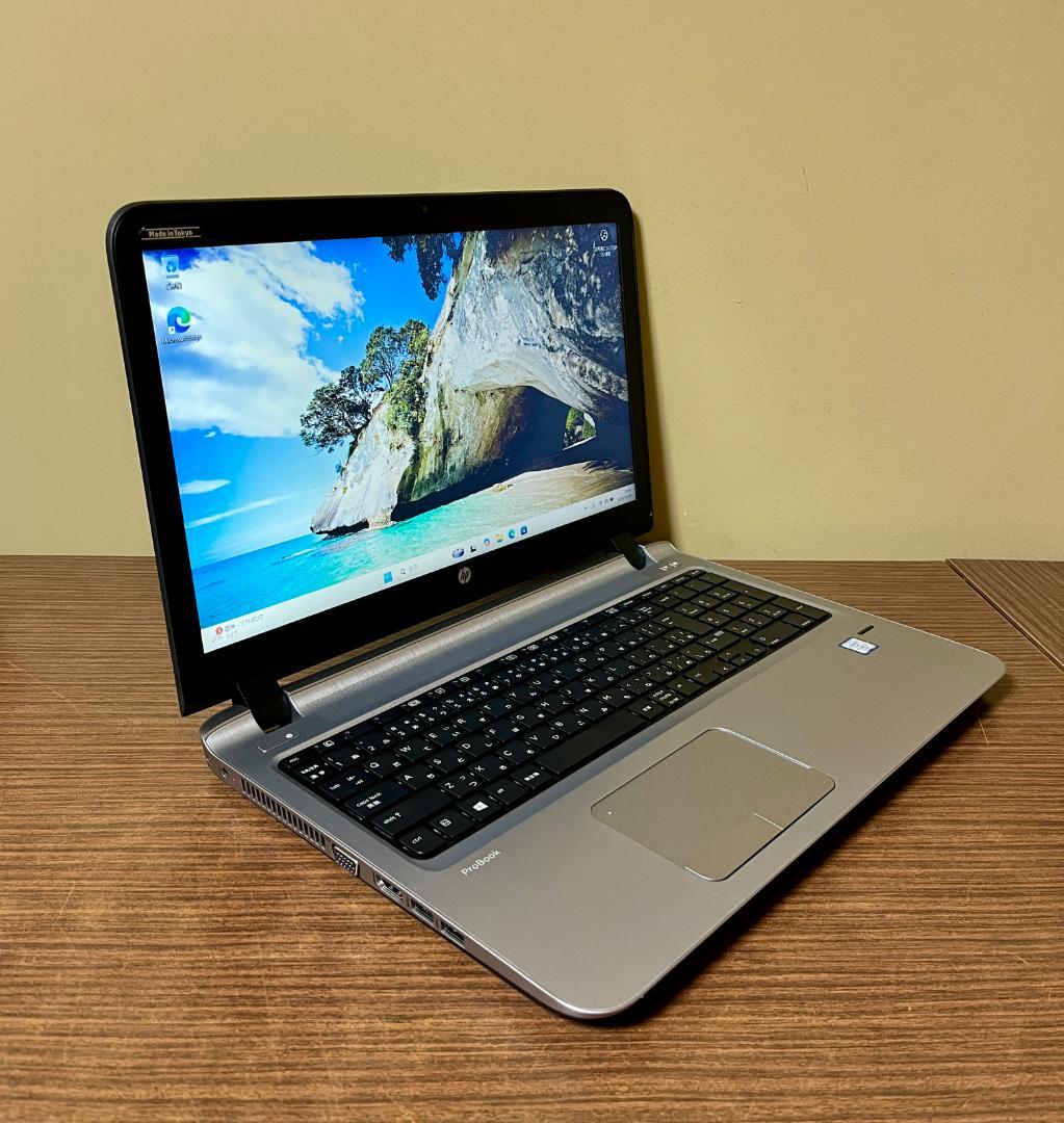 100%, 高速、高性能、HP ProBook 450 G3、8GB、128GB