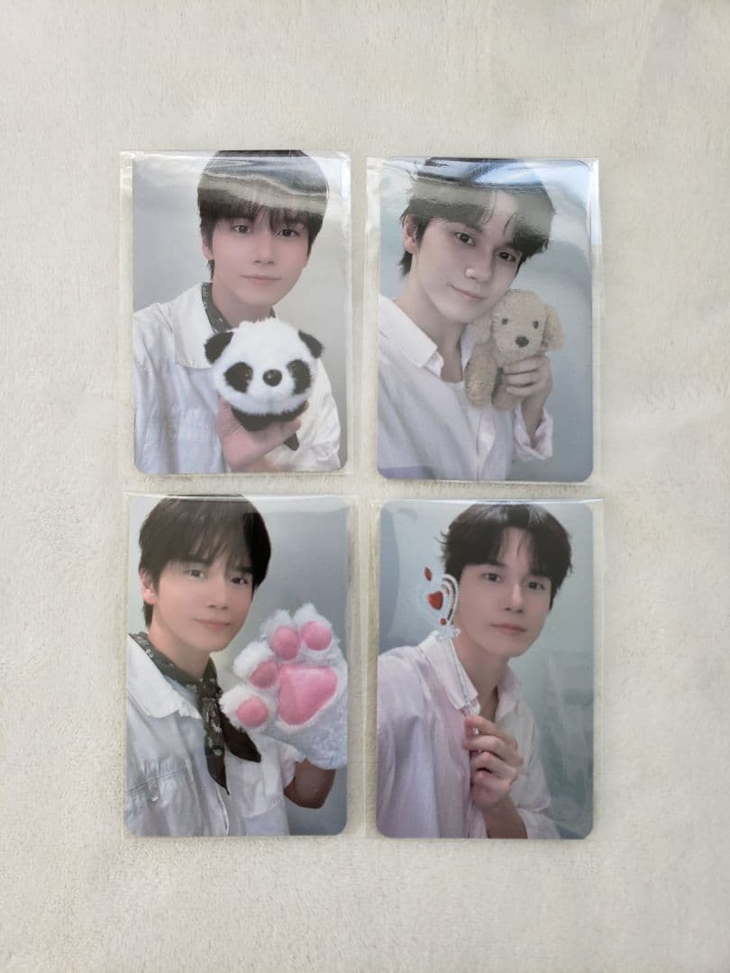 オンソンウ 中国上海サイン会トレカ ポスター Tシャツ4セット